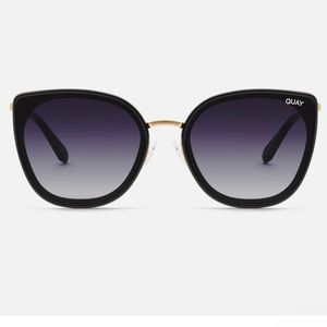 Quay Sunglasses - HONEY - BLACK/SMOKE